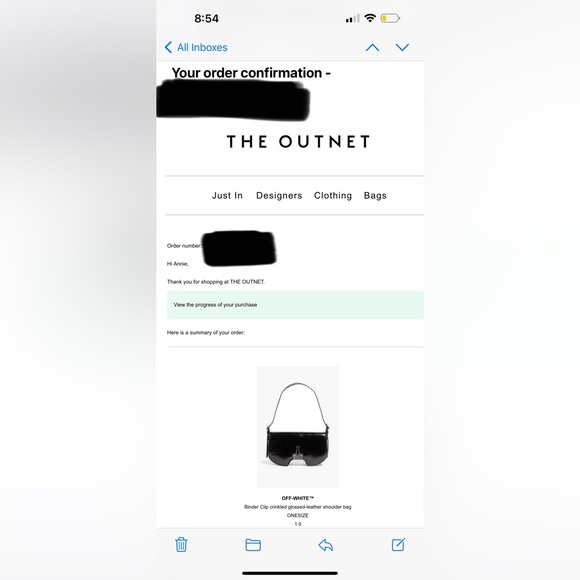 Off-White Swiss Flap Binder Clip Bag c/o Virgil Abloh (Black) - Picture 11 of 12